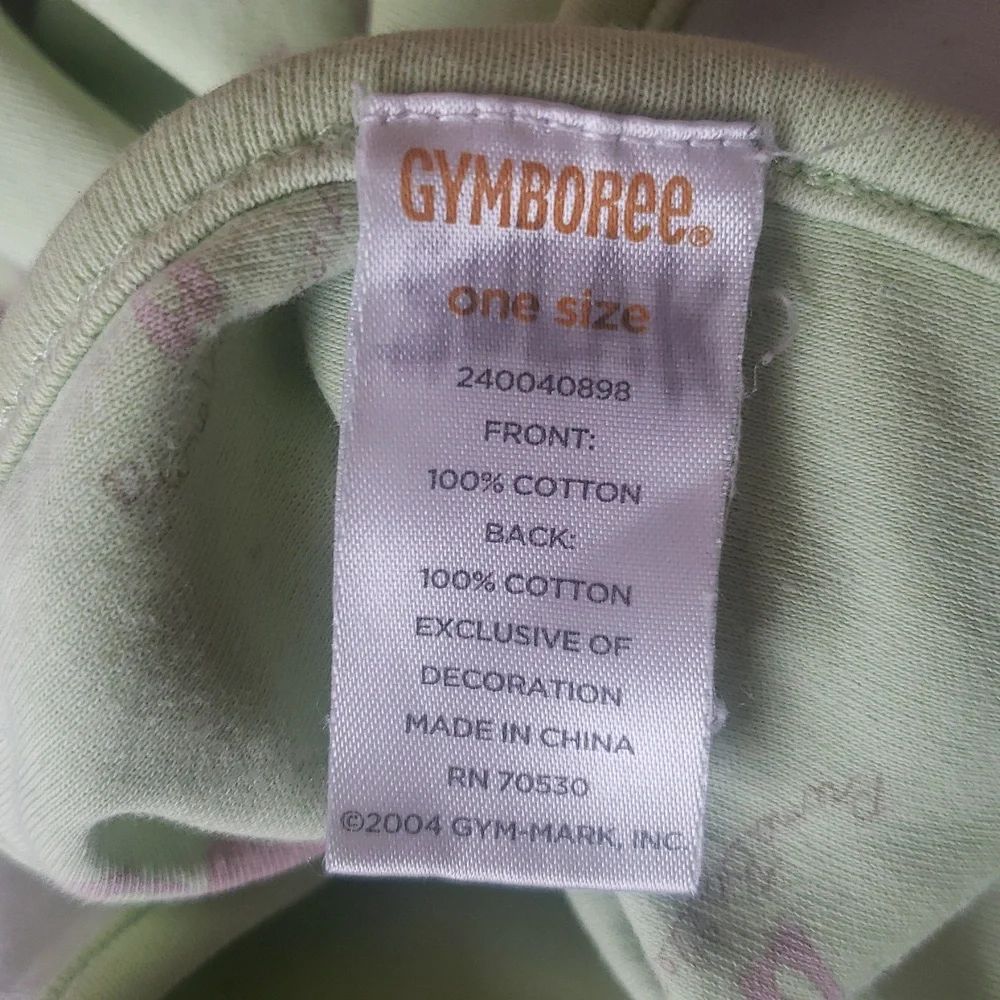 Gymboree 2004 Ostrich Ballerina Reversible  Baby Blanket
